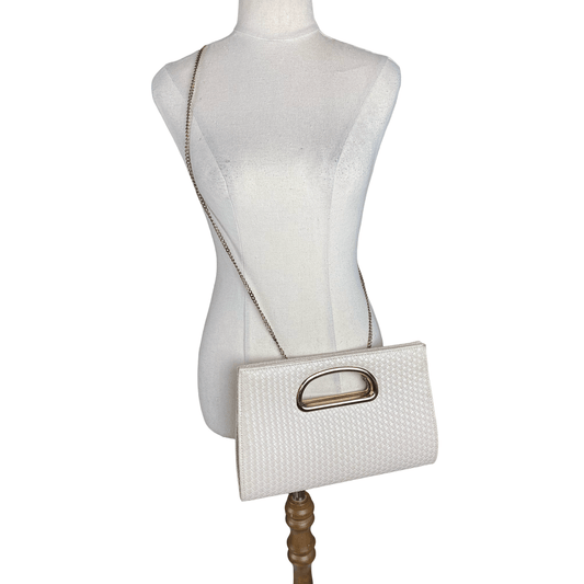 Forever New cream shoulder bag