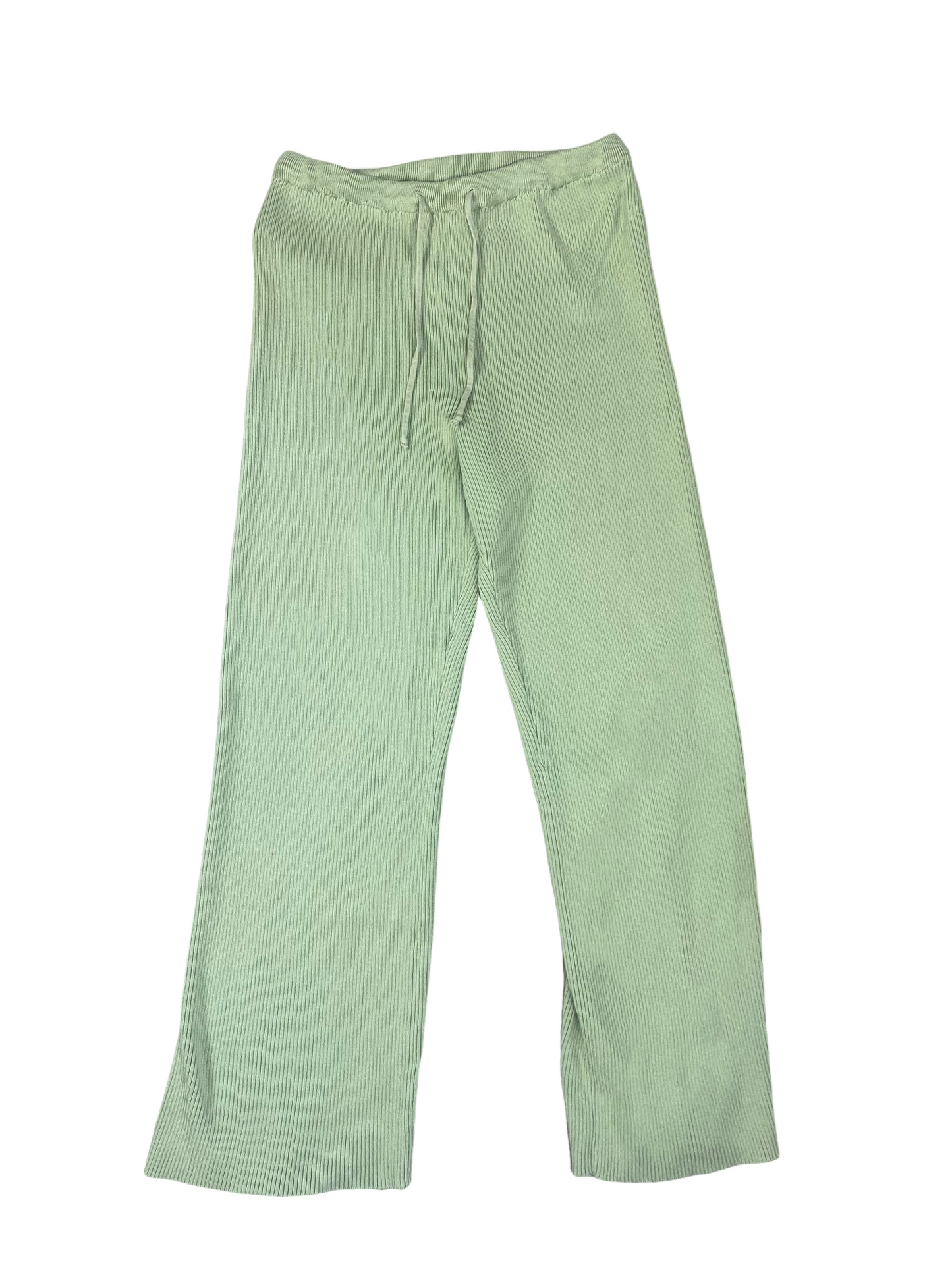 Légoe Heritage sage rib pants | size 8 (matching top available)