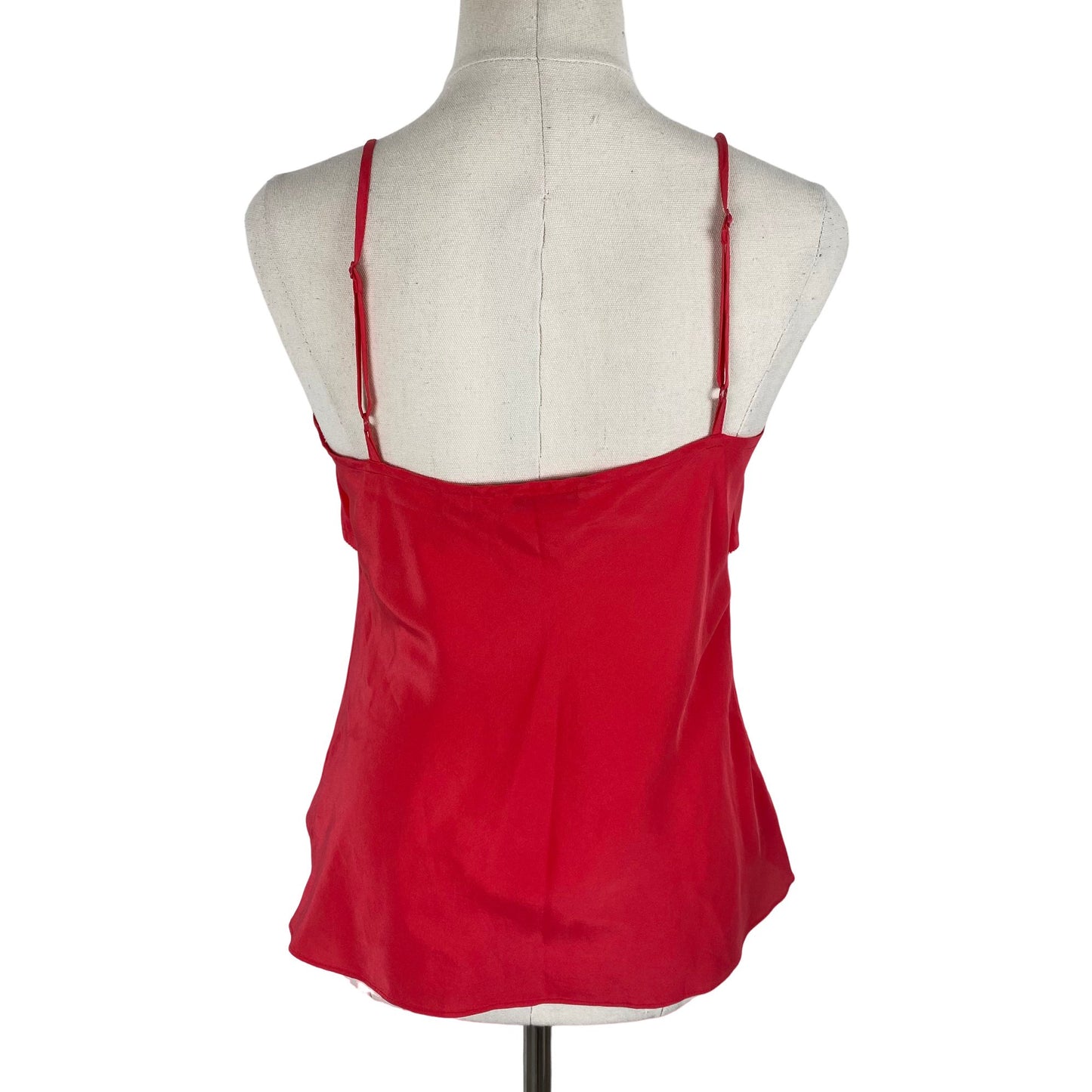 Country Road 100% silk sleeveless ruffle top | size 6