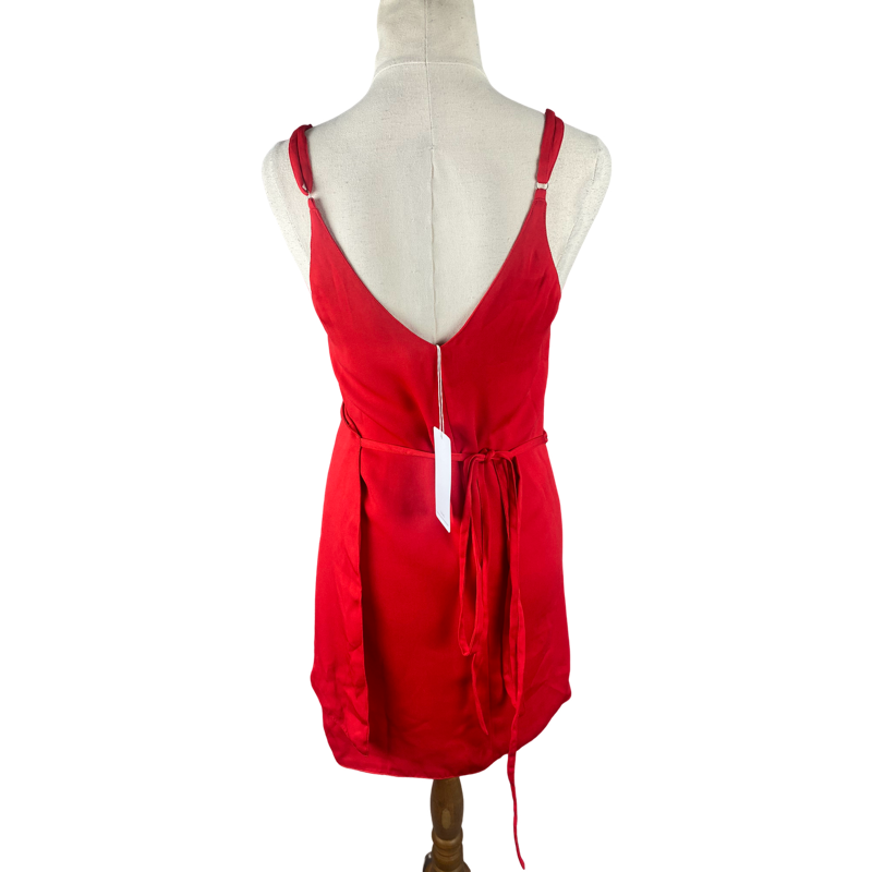 BNWT - Stolen From My Sister red wrap dress | size small