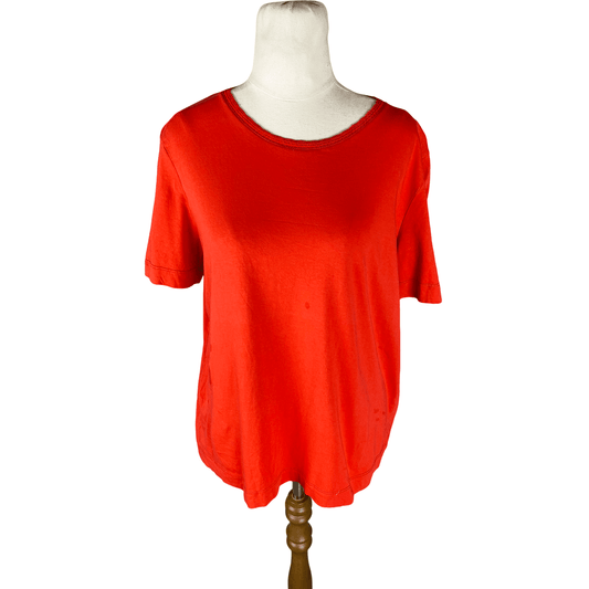 Zara red short sleeve tee | size medium