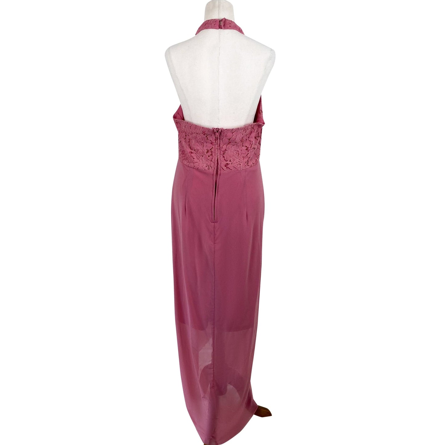 Pagani pink halter dress | size 14