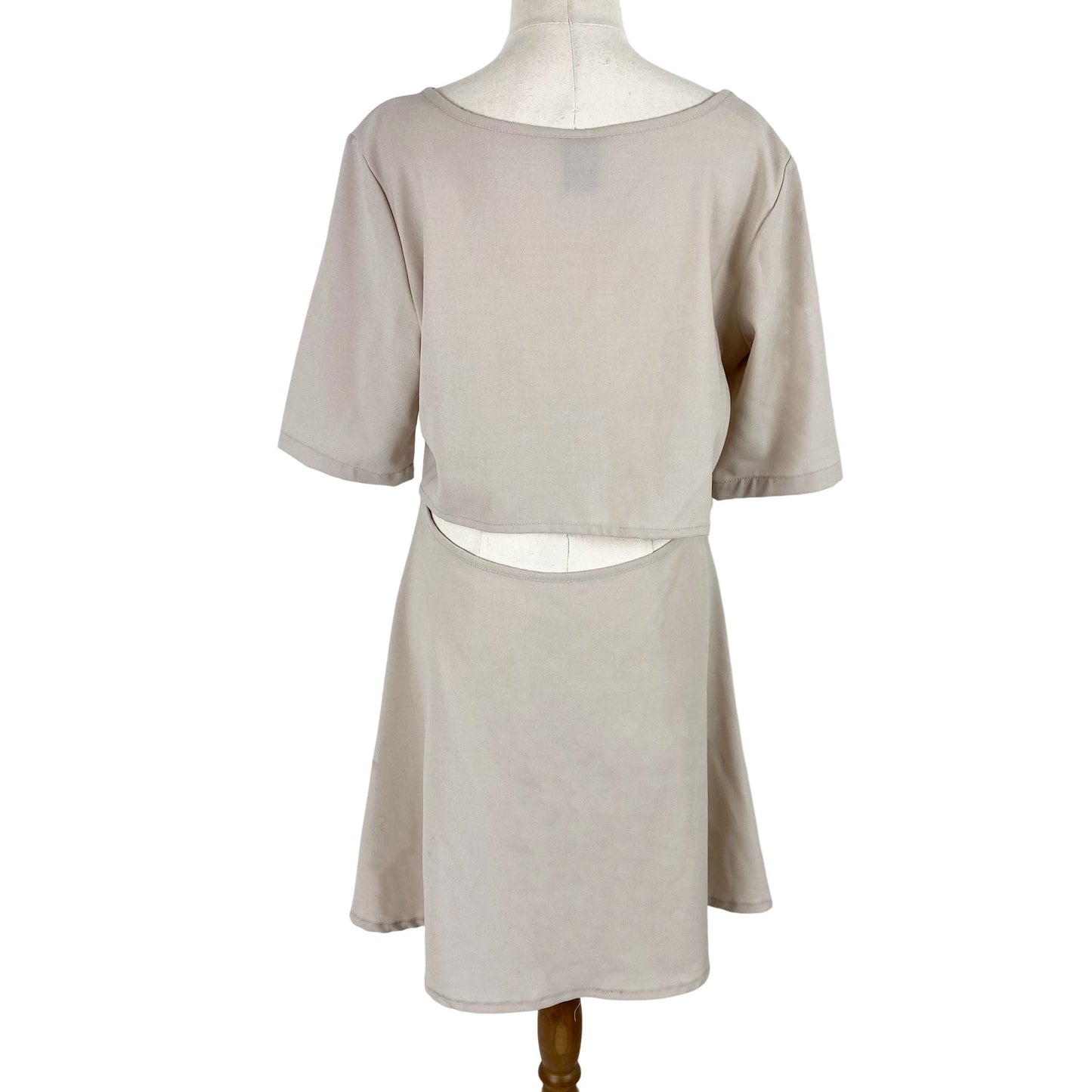KILT wool-blend midi dress | size 14