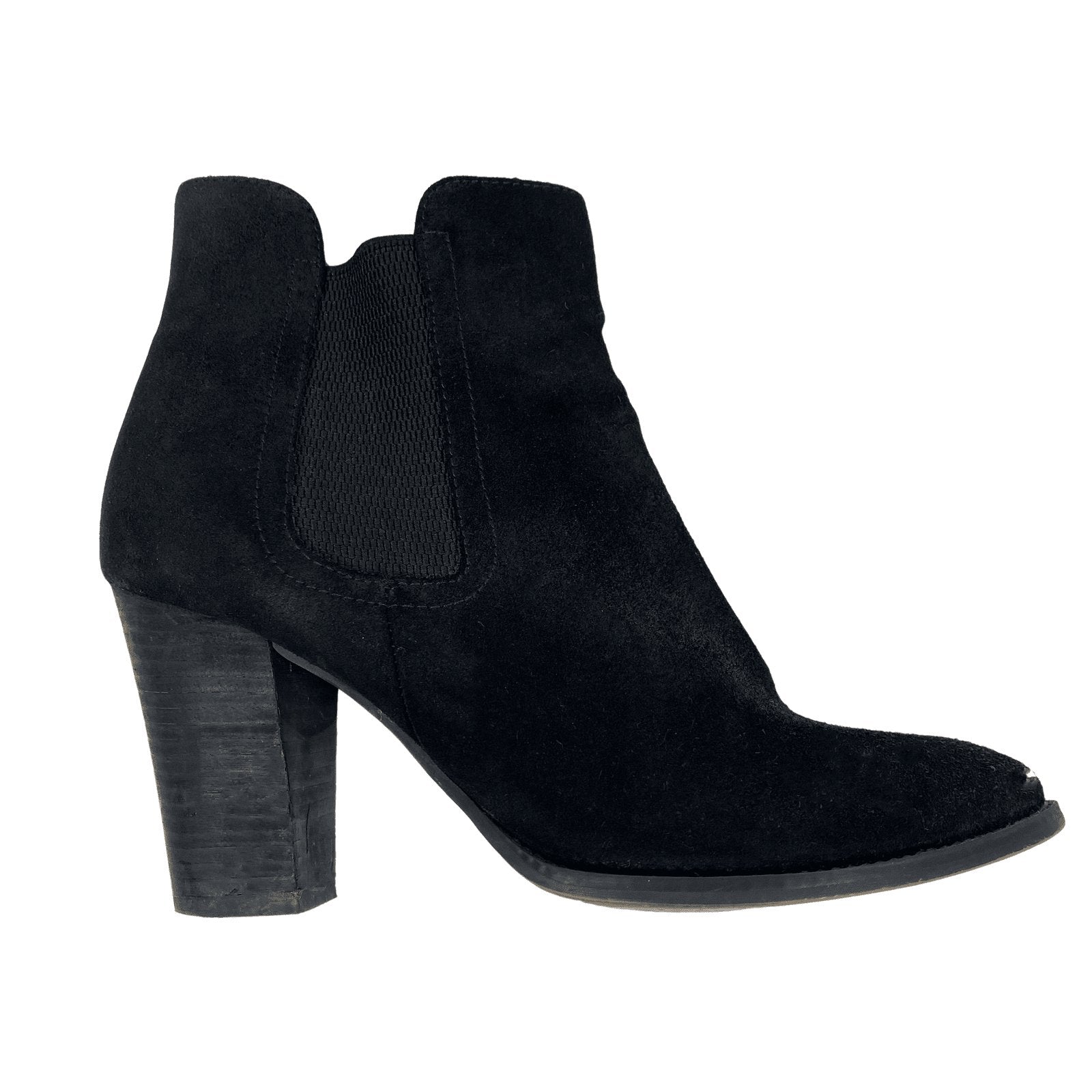 Pulp Noir black suede boots | size 9 or EU 40