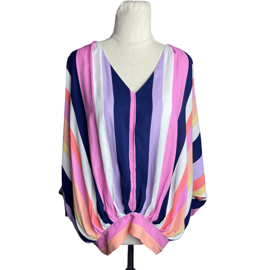 Katies multi coloured blouse | size 16