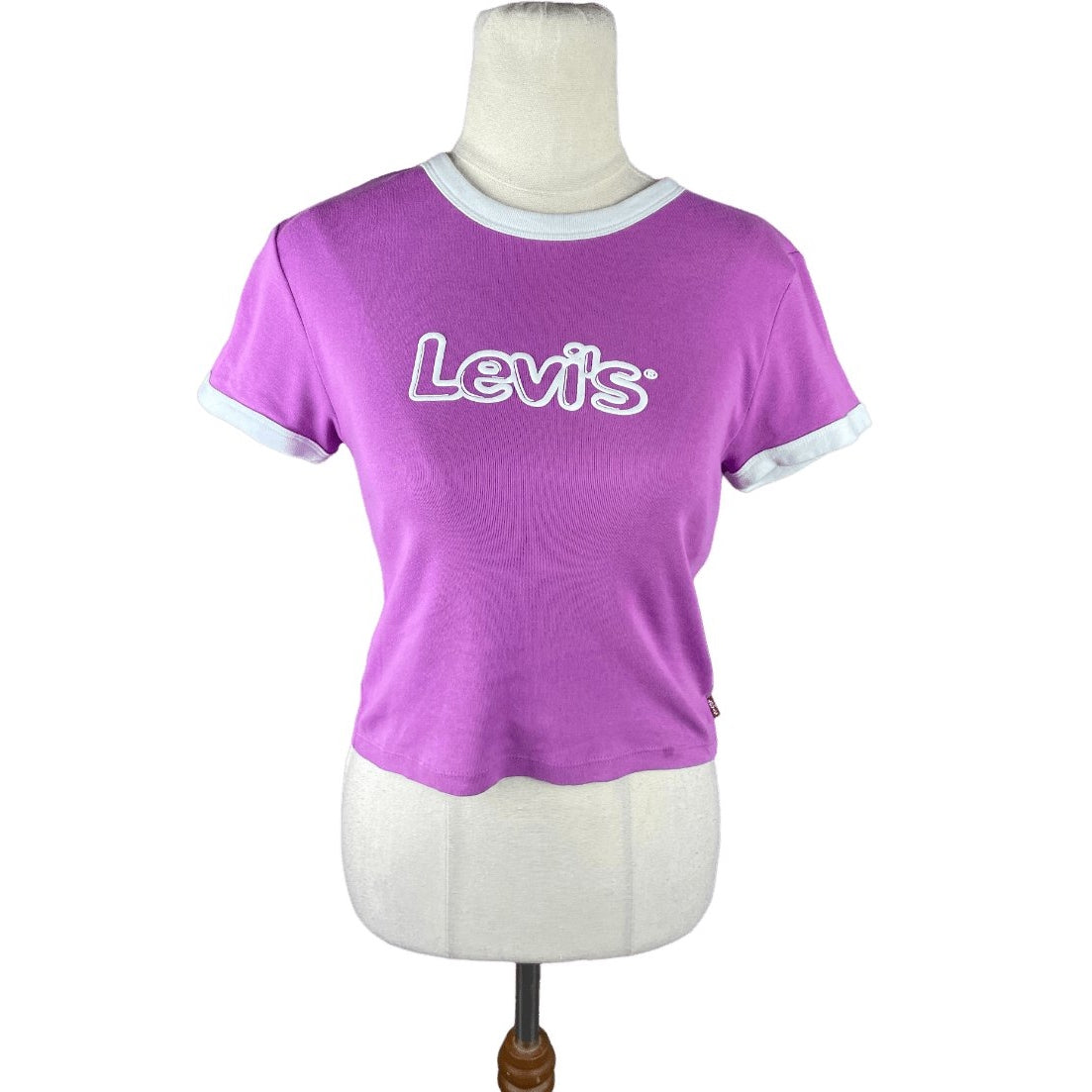 Levi purple crop top | size 8