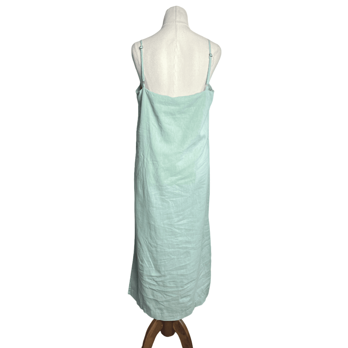 Locale pale green linen dress | size 8