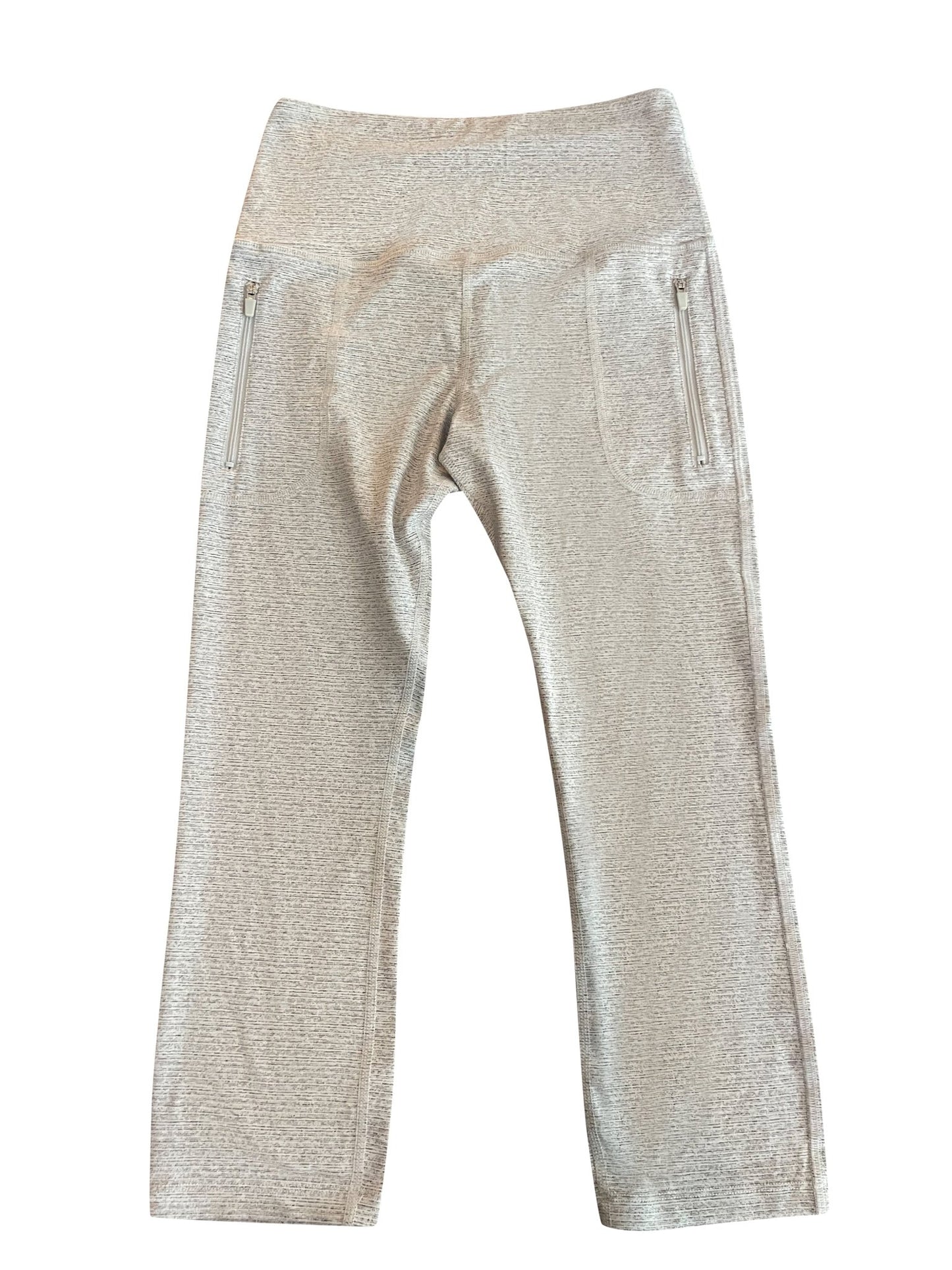 Lorna Jane grey 3/4 length leggings | size 8-10
