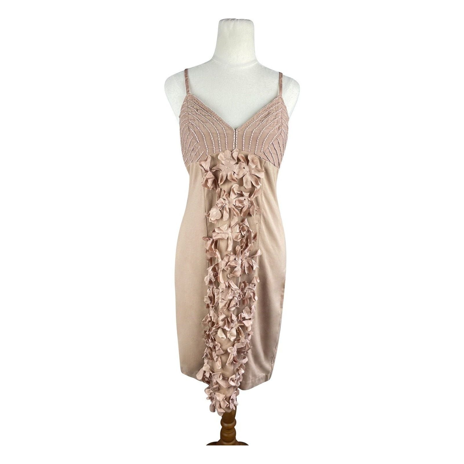 Massimo Rebecchi beige dress | size 12