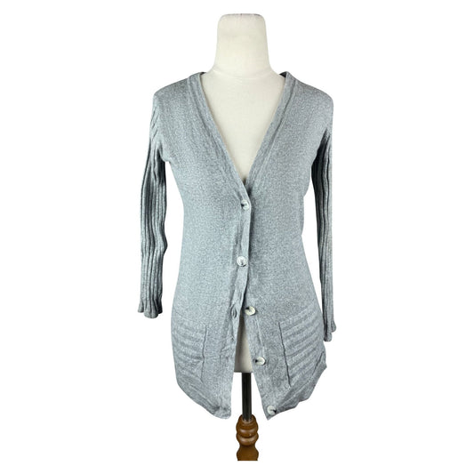 Moochi merino grey cardigan | size 8