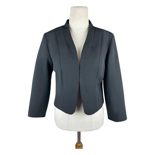 Pagani black cropped blazer | size 10