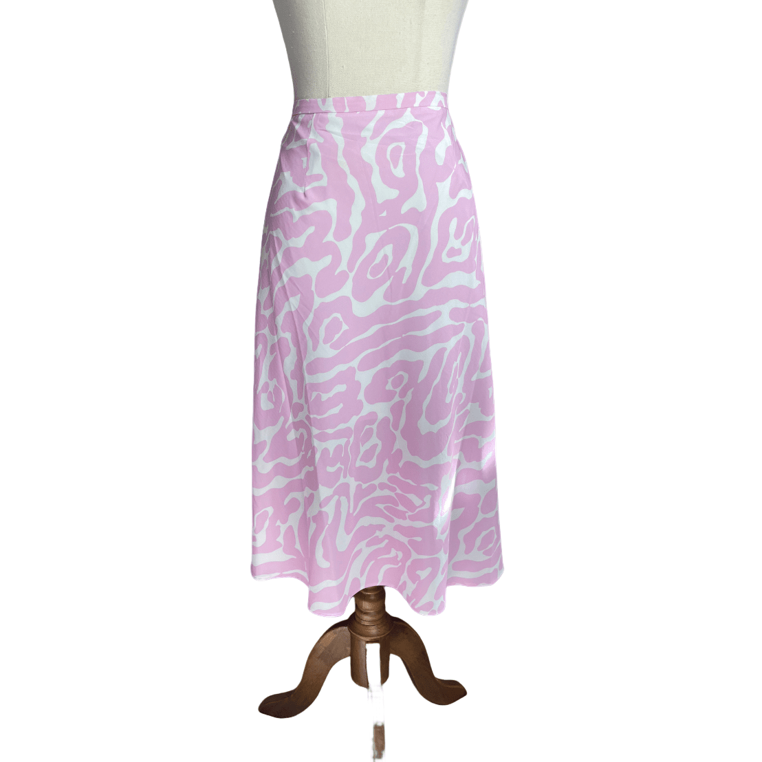 Pia pink and white skirt | size 8-10