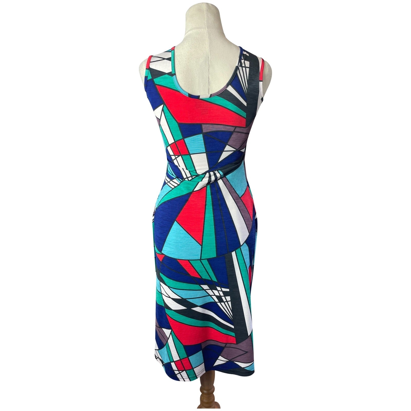 Robyn Mathieson multi coloured dress w/ pockets | size 8