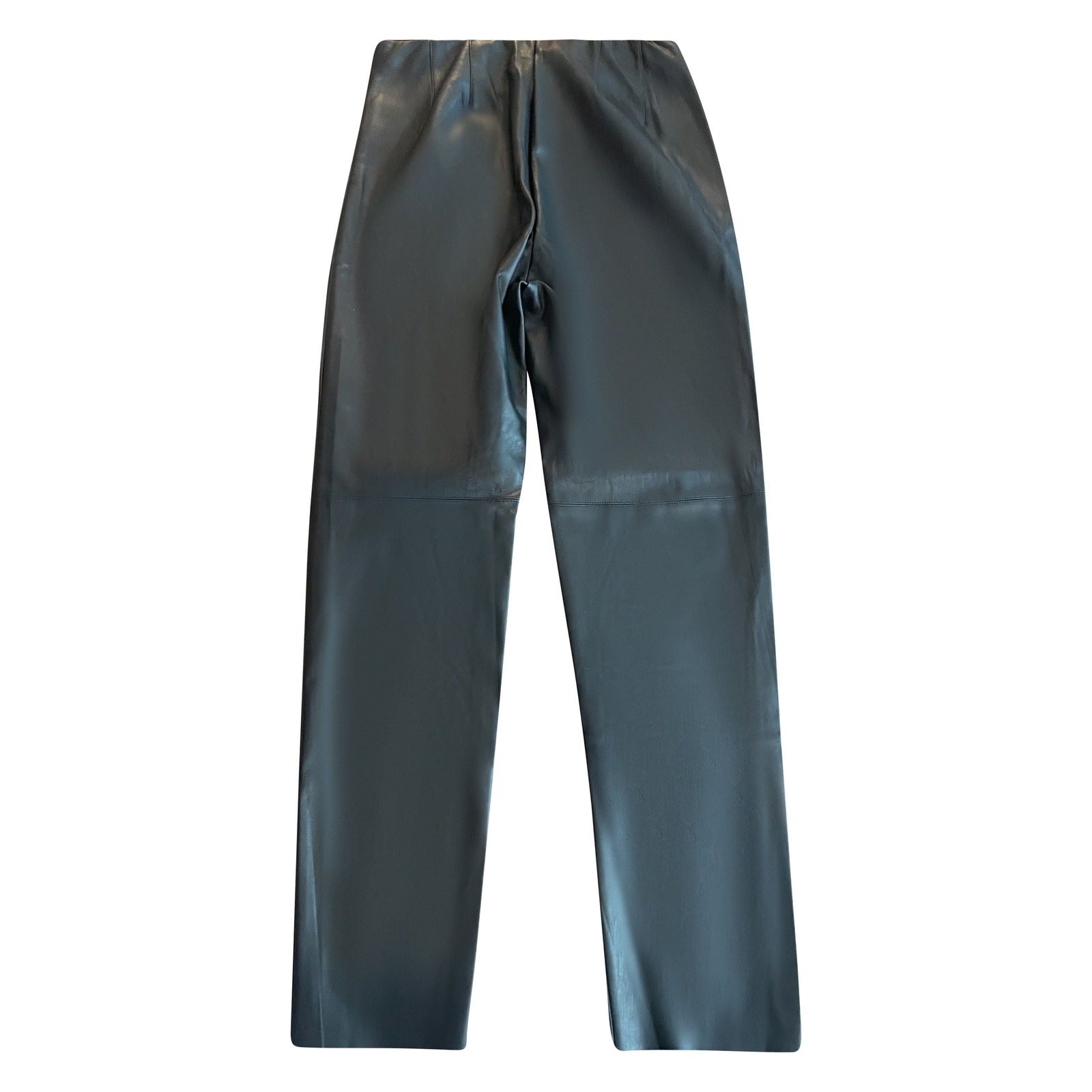 Stella & Gemma black leather look trousers | size 12