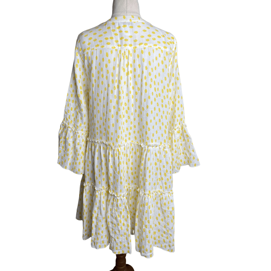 Stella & Gemma yellow polka dot dress | size 12