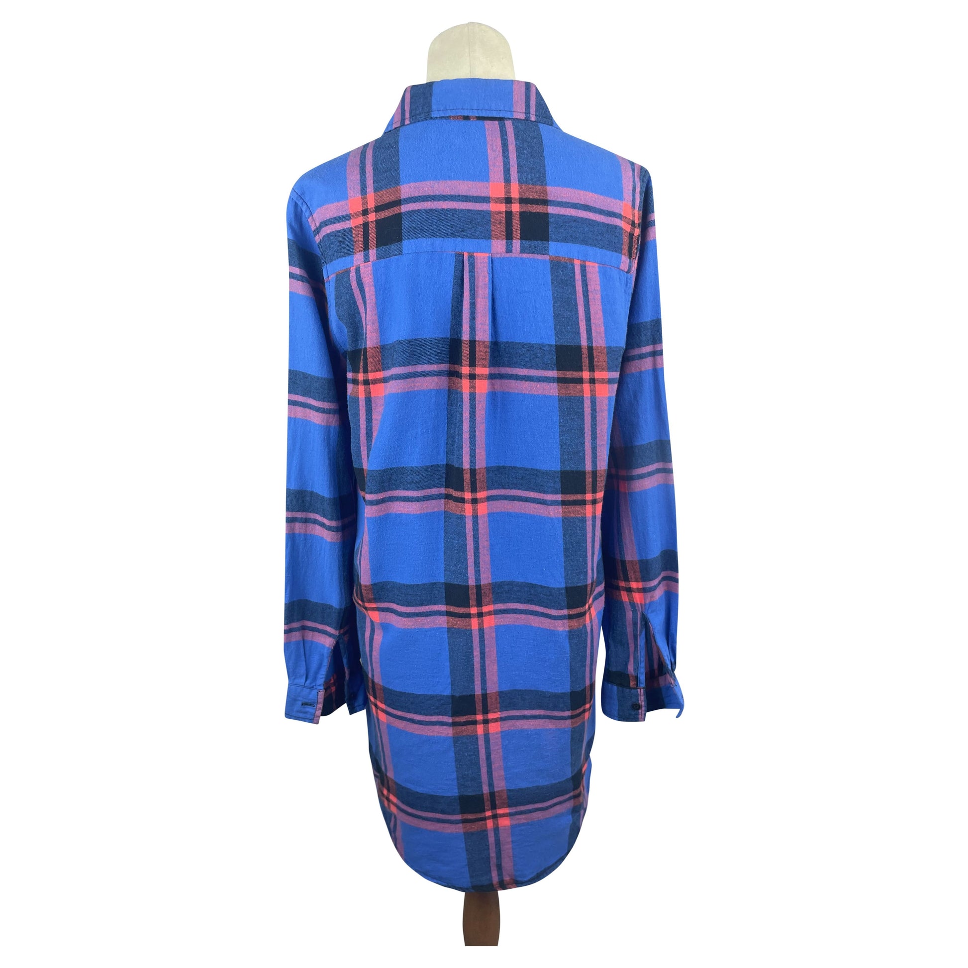 Supre blue tartan shirt | size 8