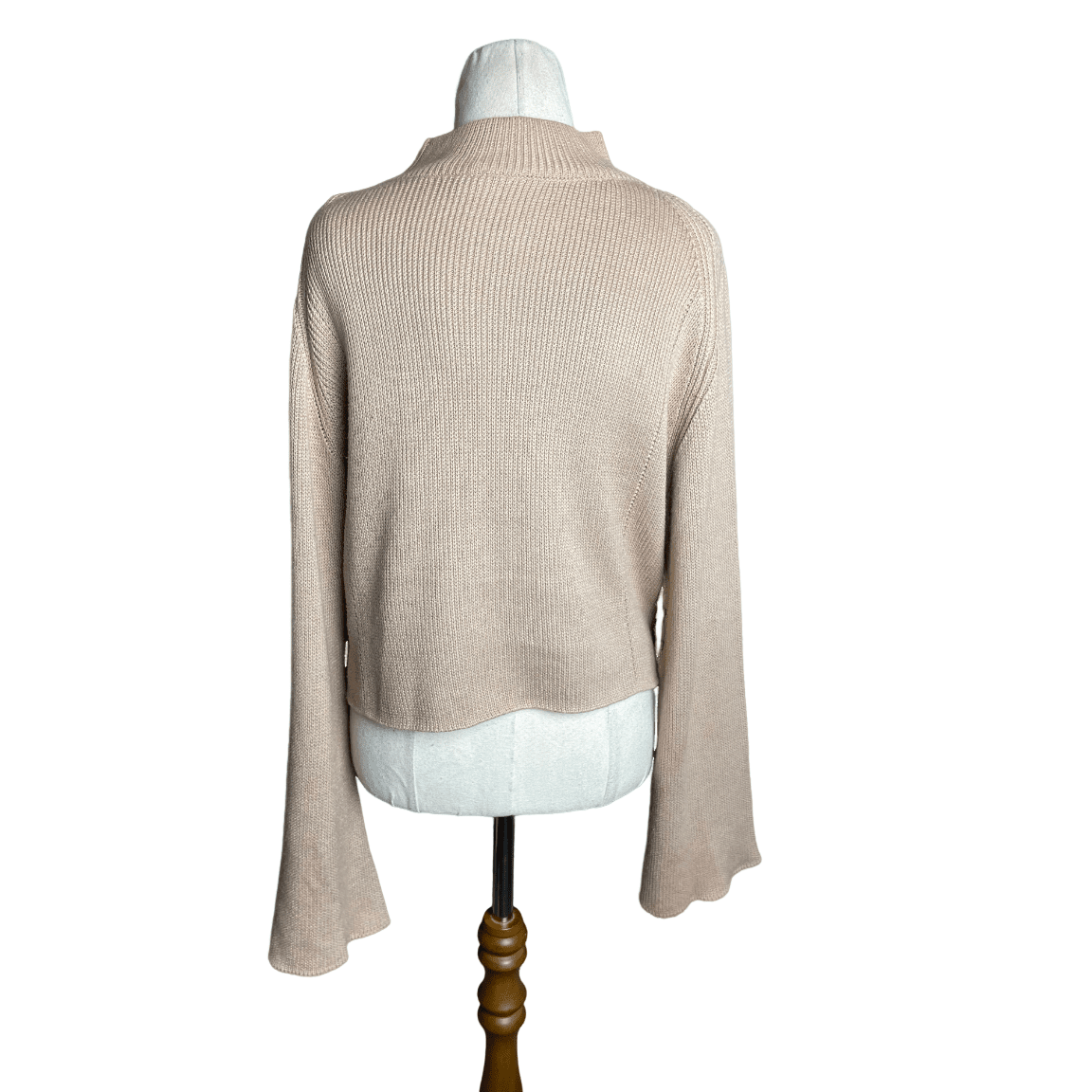 Topshop beige knit jumper | size 10