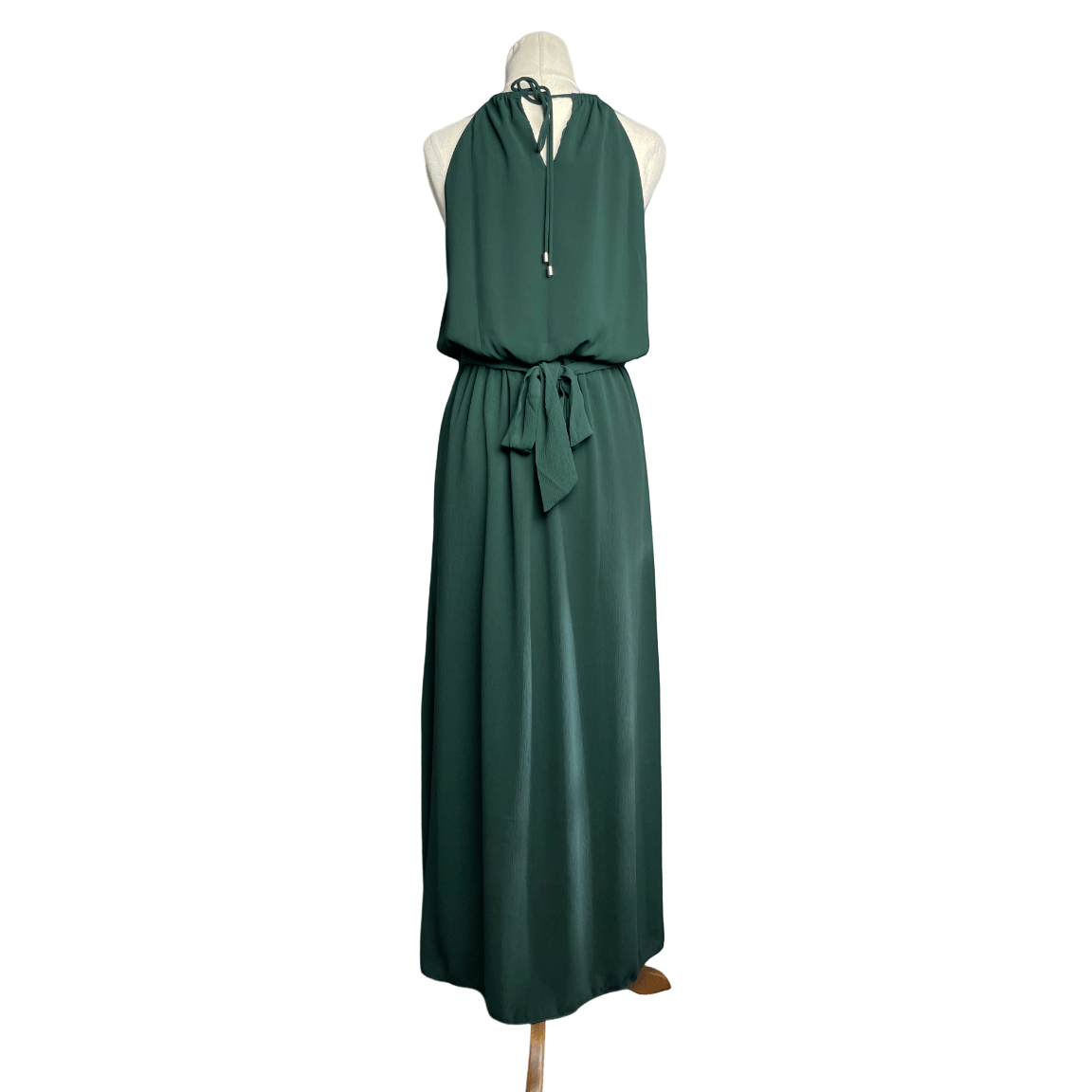 Tussah emerald dress | size 10