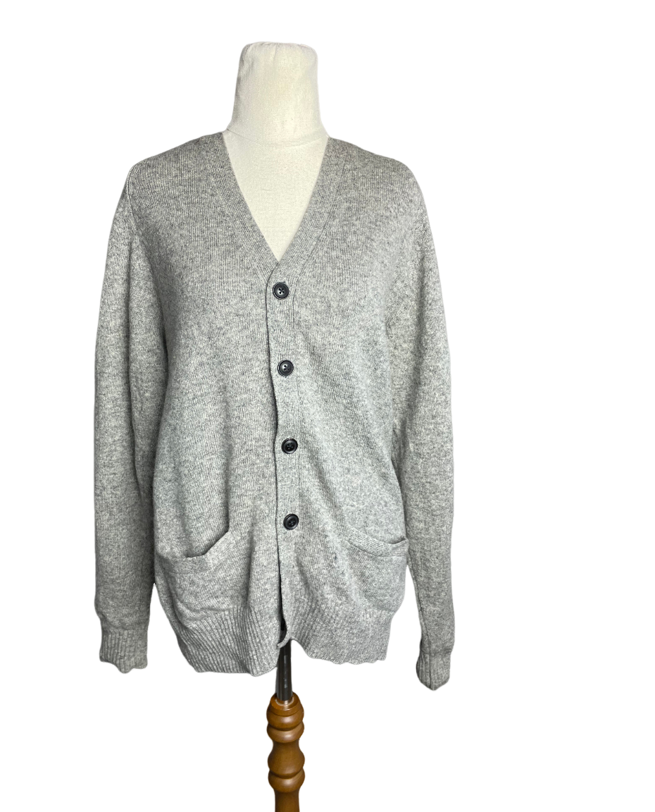 Uniqlo grey cardigan | size 6-8