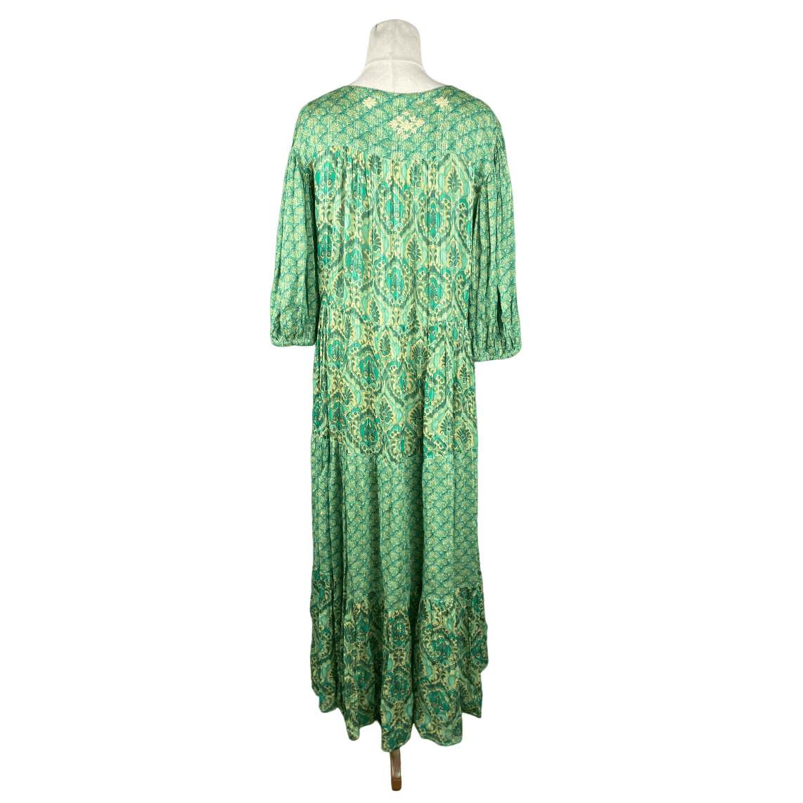 Zara green smock dress | size 8-10