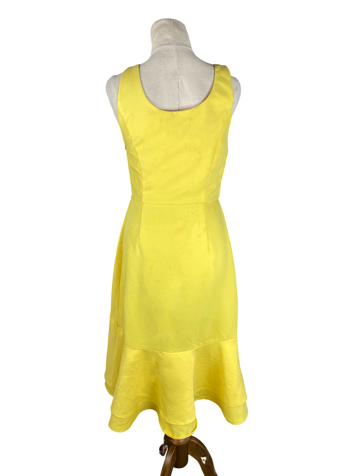 Atmos&Here yellow midi dress | size 8