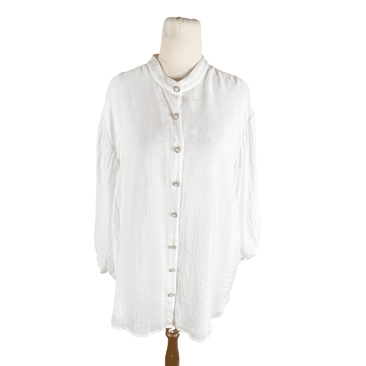 Dream The Label white blouse | size 16