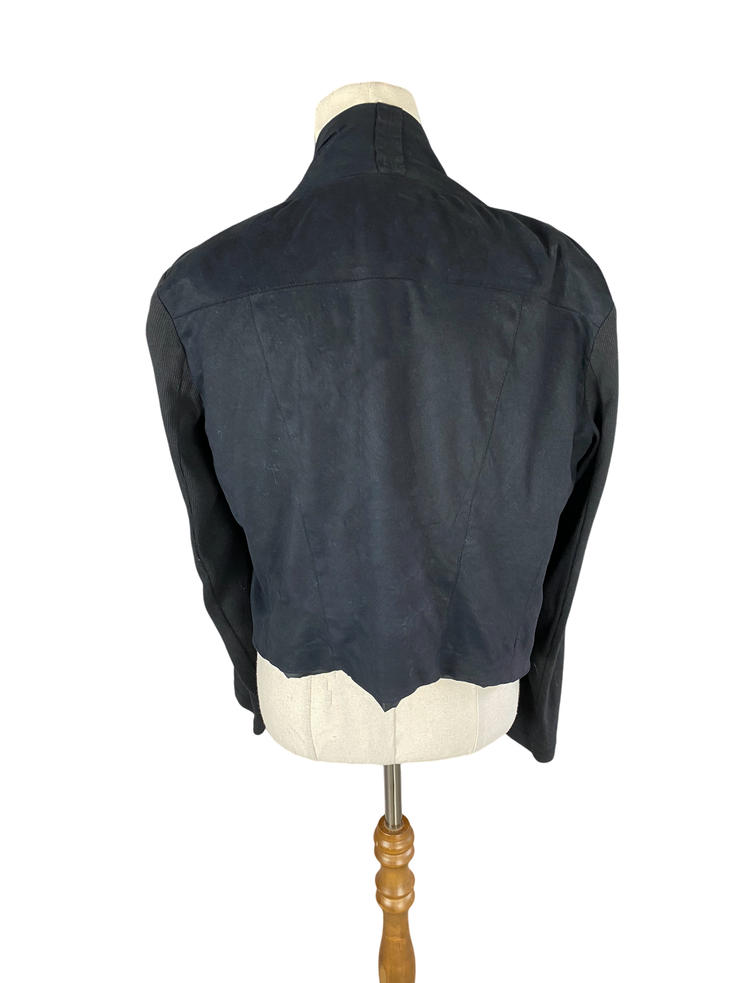 Storm suede-look black jacket | size 12