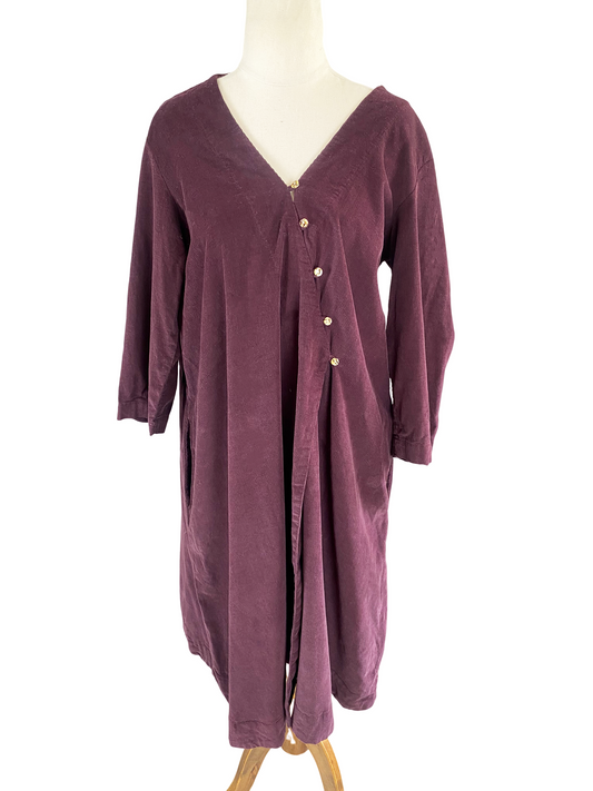 Gorman cord plum dress | size 12