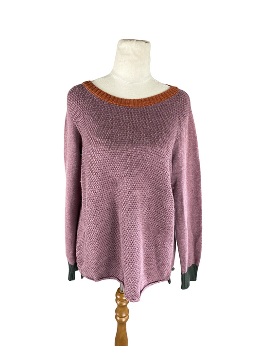 No Label wool-blend purple jumper | size 10