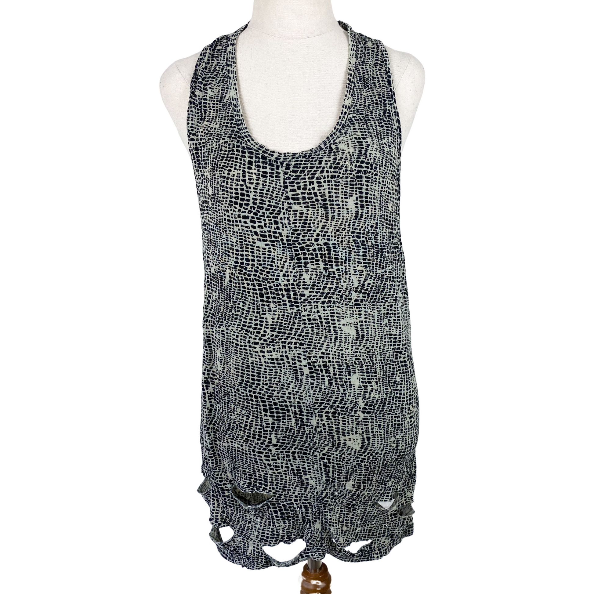 Shakuhachi print dress | size 8