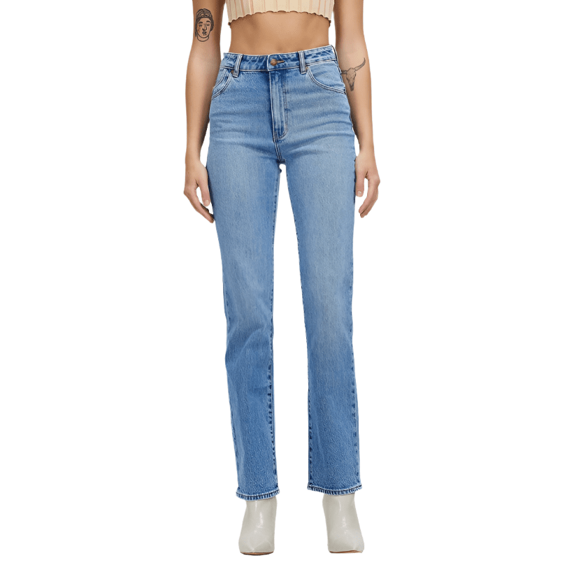 Rollas Original High Rise Straight Jean | size 10 RRP $169