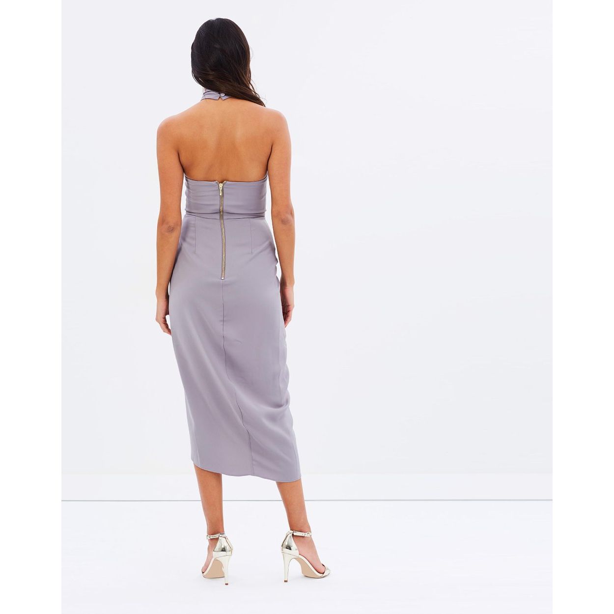 NEW - Shona Joy halter neck gown | size 8 RRP $280