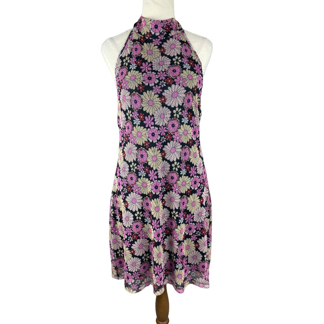 Floral halter neck floral dress | size 12