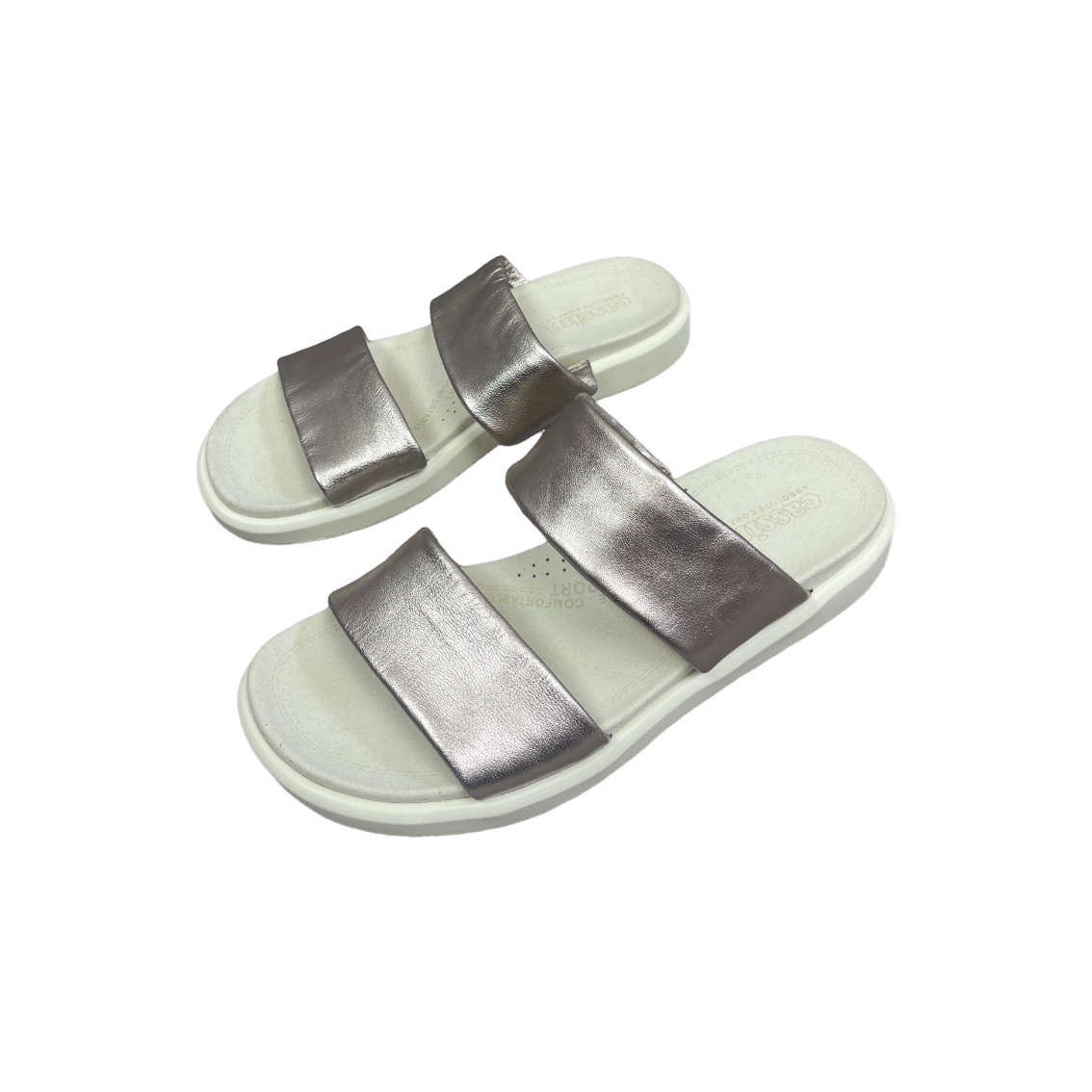 Cassini metallic strap sandals | size 9 or EU 40