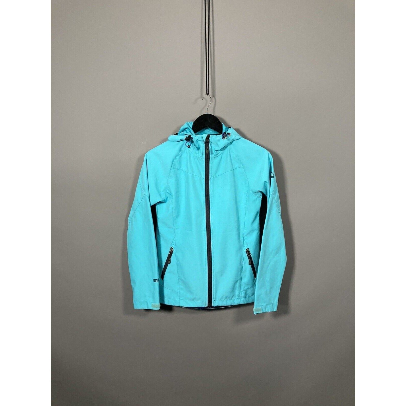 McKinley turquoise zip jacket | size 12