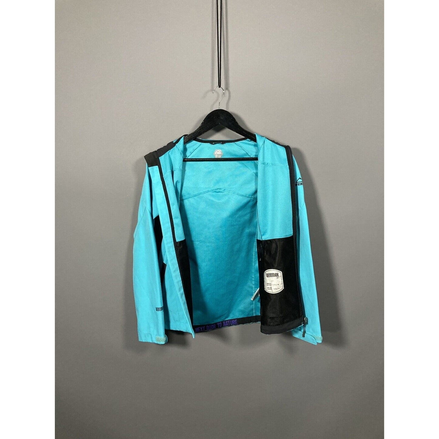 McKinley turquoise zip jacket | size 12