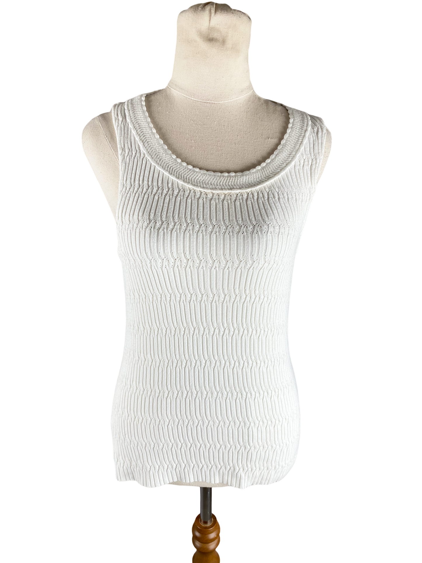 Ruby white tank top | size 12