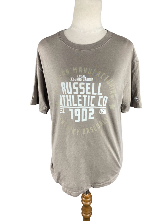 Russell Athletic beige tee | size 8