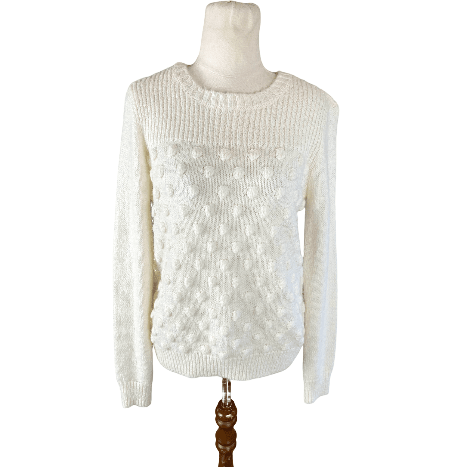 Portmans cream alpaca blend jumper | size 6-8