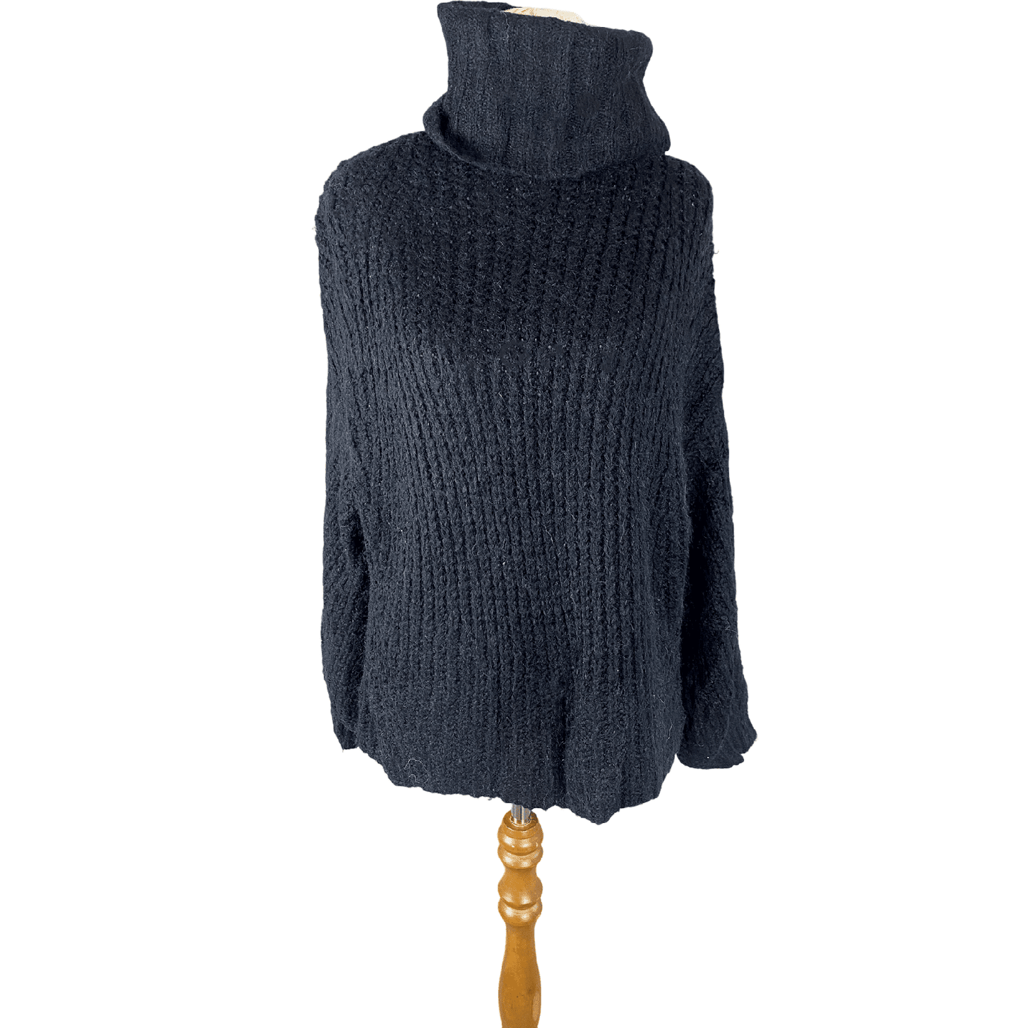 Decjuba x Figtny black mohair blend jumper | size 8