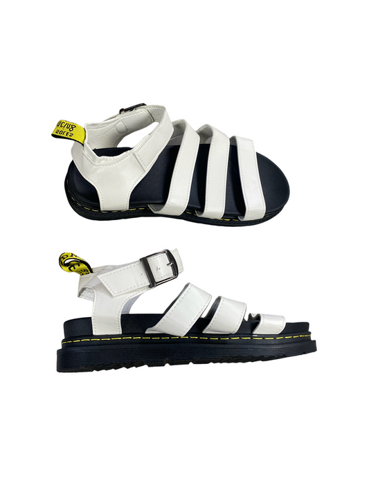 White sandals - as new | size 9 or 40