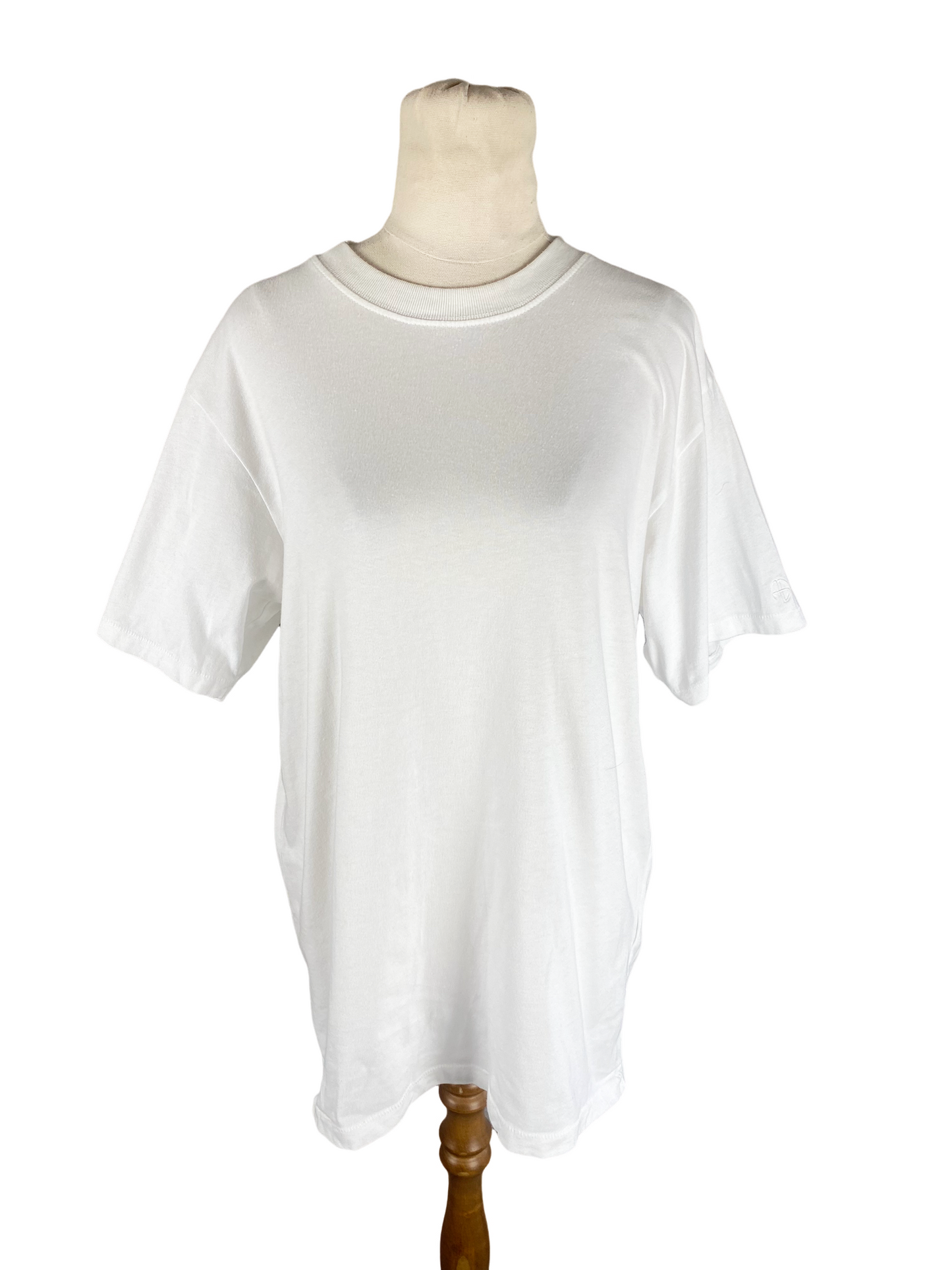 Anine Bing white cotton tee | size 8-10