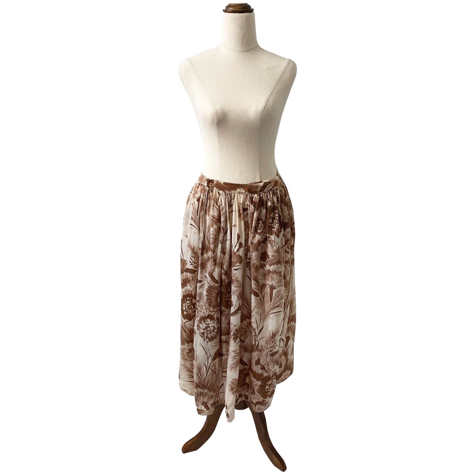 Alberta Ferretti 100% silk skirt